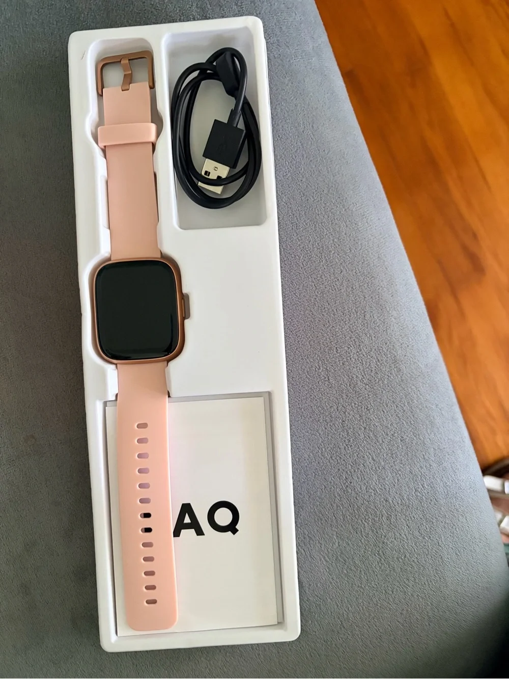 N/A pink smartwatch